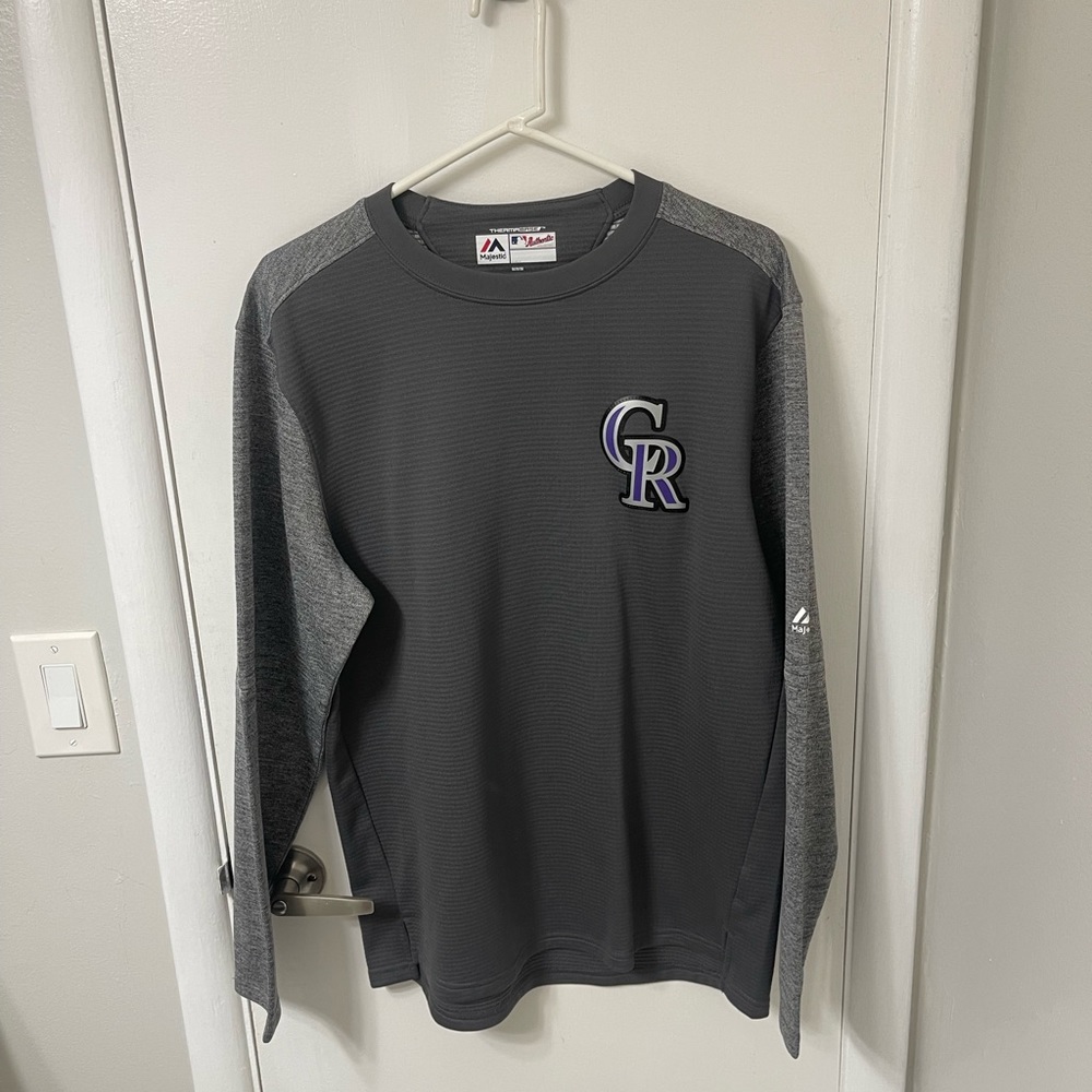 Men’s Majestic Colorado Rockies Pullover